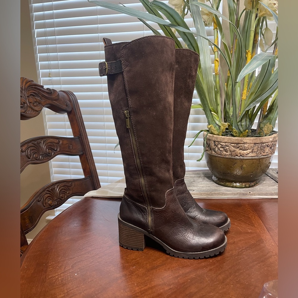 Lucky Brand Dark Brown Winter Boots
